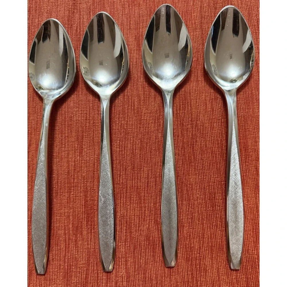 Ekco Eterna Corsair Stainless Soup Spoons 7.5